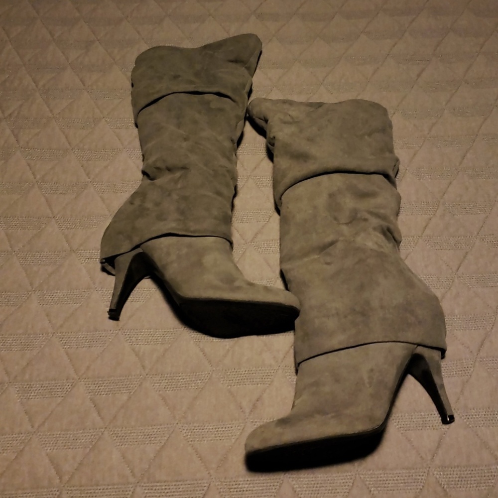 Fergalicious Gray boots